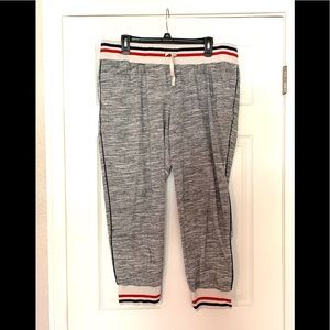 Mossimo Grey Joggers Capri Track Pants XXL